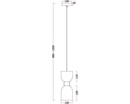 Подвесной светильник Savia FR5203PL-01CH Freya