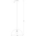Подвесной светильник Eleon FR5218PL-01BS Freya