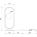 Интерьерная настольная лампа Inversion FR5233TL-01BS Freya