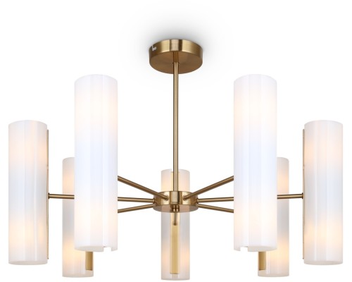 Потолочная люстра Fiore FR5368CL-14BS Freya Потолочная люстра Fiore FR5368CL-14BS Freya