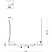 Подвесной светильник Evidence FR5372PL-05B Freya
