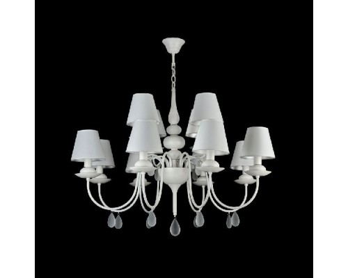 Подвесная люстра Eliza FR5756-PL-12-W Freya Подвесная люстра Eliza FR5756-PL-12-W Freya