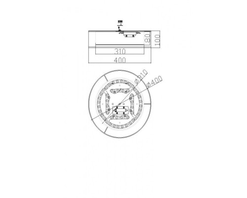 Потолочный светильник Zoticus FR6005CL-L36G Freya Потолочный светильник Zoticus FR6005CL-L36G Freya