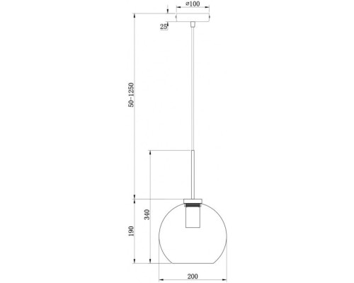 Подвесной светильник Bravis FR8002PL-01B Freya Подвесной светильник Bravis FR8002PL-01B Freya