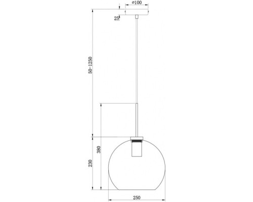 Подвесной светильник Bravis FR8003PL-01B Freya Подвесной светильник Bravis FR8003PL-01B Freya