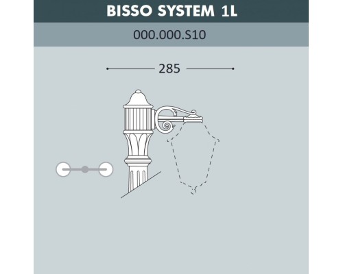 Консоль Bisso 000.000.S10.A0 Fumagalli Консоль Bisso 000.000.S10.A0 Fumagalli