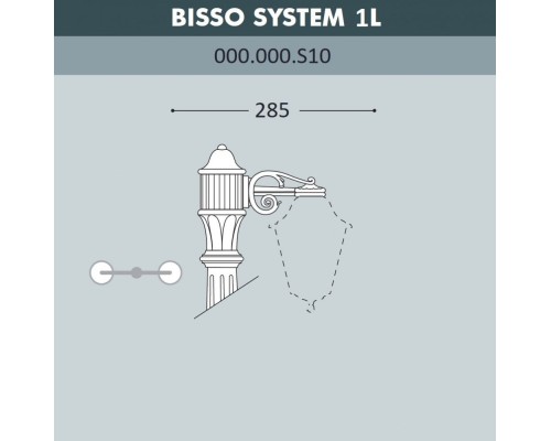 Консоль Bisso 000.000.S10.A0 Fumagalli