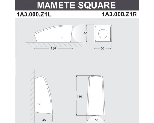 Светильник Mamete 1A3.000.000.AXZ1L Fumagalli Светильник Mamete 1A3.000.000.AXZ1L Fumagalli