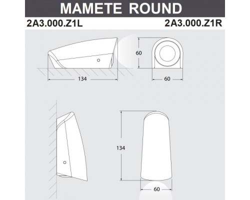 Светильник Mamete 2A3.000.000.AXZ1L Fumagalli Светильник Mamete 2A3.000.000.AXZ1L Fumagalli