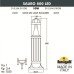Наземный светильник Sauro D15.554.000.AXD1L.CRB Fumagalli
