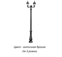 Наземный фонарь RUT E26.202.R30.BYF1R Fumagalli