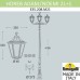 Наземный фонарь Noemi E35.208.M21.AXH27 Fumagalli