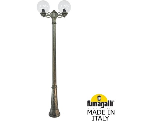 Наземный фонарь GLOBE 250 G25.157.S20.BXF1R Fumagalli Наземный фонарь GLOBE 250 G25.157.S20.BXF1R Fumagalli
