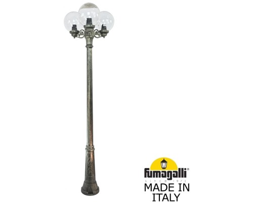 Наземный фонарь GLOBE 250 G25.157.S30.BXF1R Fumagalli Наземный фонарь GLOBE 250 G25.157.S30.BXF1R Fumagalli
