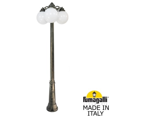 Наземный фонарь GLOBE 250 G25.157.S30.BYF1RDN Fumagalli Наземный фонарь GLOBE 250 G25.157.S30.BYF1RDN Fumagalli