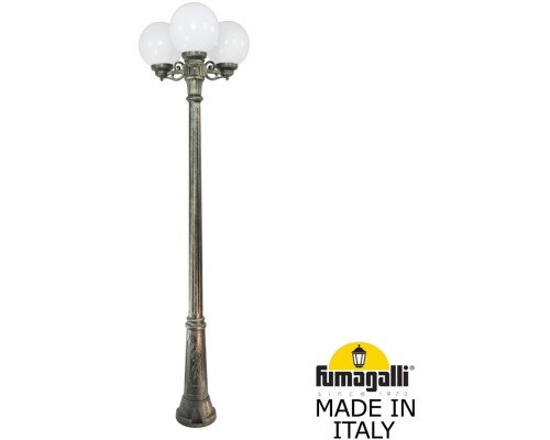 Наземный фонарь GLOBE 250 G25.157.S30.BYF1R Fumagalli Наземный фонарь GLOBE 250 G25.157.S30.BYF1R Fumagalli