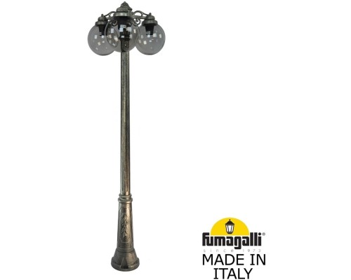 Наземный фонарь GLOBE 250 G25.157.S30.BZF1RDN Fumagalli Наземный фонарь GLOBE 250 G25.157.S30.BZF1RDN Fumagalli