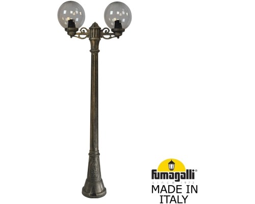 Наземный фонарь GLOBE 250 G25.158.S20.BZF1R Fumagalli Наземный фонарь GLOBE 250 G25.158.S20.BZF1R Fumagalli