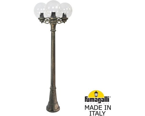 Наземный фонарь GLOBE 250 G25.158.S30.BXF1R Fumagalli Наземный фонарь GLOBE 250 G25.158.S30.BXF1R Fumagalli