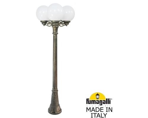Наземный фонарь GLOBE 250 G25.158.S30.BYF1R Fumagalli Наземный фонарь GLOBE 250 G25.158.S30.BYF1R Fumagalli