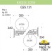 Настенный светильник уличный Globe 250 G25.131.000.AYE27DN Fumagalli
