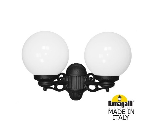 Настенный фонарь уличный Globe 250 G25.141.000.AYE27 Fumagalli Настенный фонарь уличный Globe 250 G25.141.000.AYE27 Fumagalli
