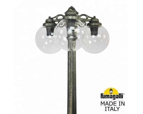 Наземный фонарь Globe 250 G25.156.S30.BXE27DN Fumagalli Наземный фонарь Globe 250 G25.156.S30.BXE27DN Fumagalli