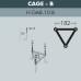 Наземный фонарь GLOBE 300 G30.156.000.BXF1R Fumagalli