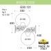 Настенный светильник уличный Globe 300 G30.131.000.AYE27DN Fumagalli