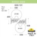 Настенный светильник уличный Globe 300 G30.131.000.BXE27DN Fumagalli