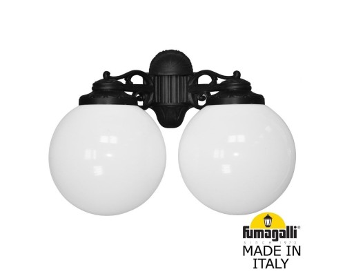 Настенный светильник уличный Globe 300 G30.141.000.AYE27DN Fumagalli Настенный светильник уличный Globe 300 G30.141.000.AYE27DN Fumagalli