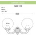 Настенный фонарь уличный Globe 300 G30.142.000.WXE27 Fumagalli