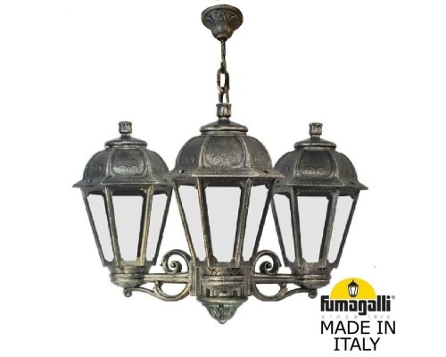 Уличный подвесной светильник Saba K22.120.S30.BXF1R Fumagalli Уличный подвесной светильник Saba K22.120.S30.BXF1R Fumagalli