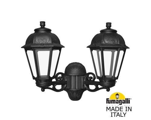 Настенный фонарь уличный Saba K22.141.000.AXF1R Fumagalli Настенный фонарь уличный Saba K22.141.000.AXF1R Fumagalli