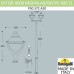 Наземный фонарь Beppe P50.372.A20.LXH27 Fumagalli