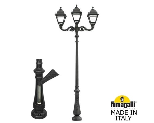 Наземный фонарь Simon U33.202.M21.AYH27 Fumagalli Наземный фонарь Simon U33.202.M21.AYH27 Fumagalli