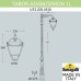 Наземный фонарь Simon U33.205.M10.AXH27 Fumagalli