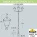 Наземный фонарь Simon U33.205.M21.AXH27 Fumagalli