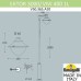 Наземный фонарь Vivi V50.365.A10.AXH27 Fumagalli