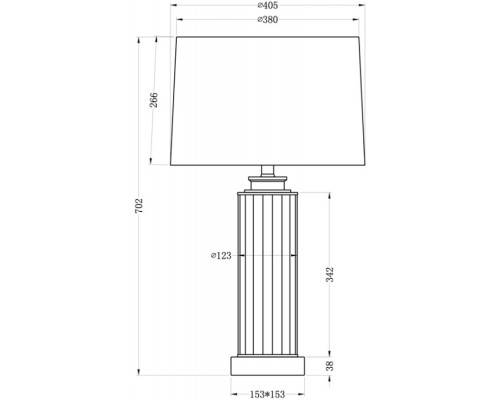 Интерьерная настольная лампа 22-87529 Garda Decor Интерьерная настольная лампа 22-87529 Garda Decor