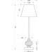 Интерьерная настольная лампа 22-87898 Garda Decor