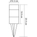 Грунтовый светильник Solar 33254-3 Globo