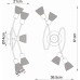 Потолочная люстра Panna 54533-5D Globo