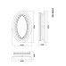 Потолочная люстра Hommi 67096-18G Globo