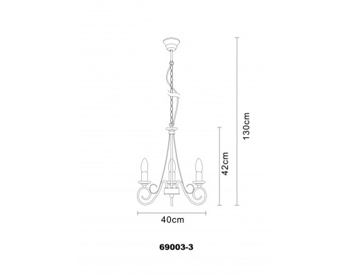 Подвесная люстра Truncatus 69003-3 Globo Подвесная люстра Truncatus 69003-3 Globo