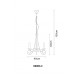 Подвесная люстра Truncatus 69003-3 Globo