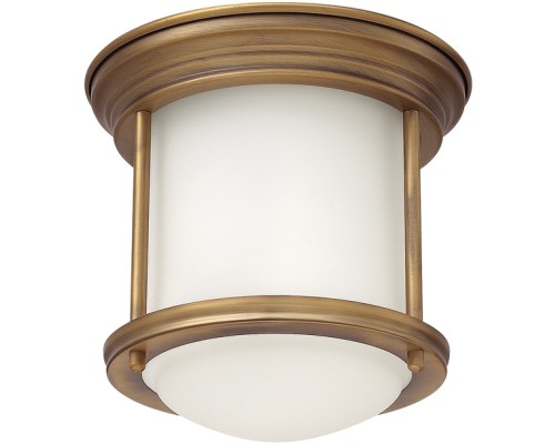 Потолочный светильник Hadrian QN-HADRIAN-MINI-F-BR-OPAL Hinkley Потолочный светильник Hadrian QN-HADRIAN-MINI-F-BR-OPAL Hinkley