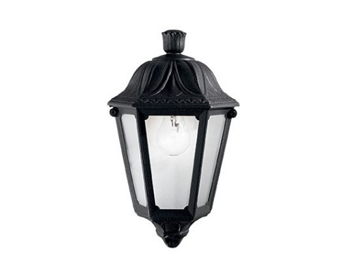 Настенный фонарь уличный Anna ANNA AP1 SMALL NERO Ideal Lux Настенный фонарь уличный Anna ANNA AP1 SMALL NERO Ideal Lux