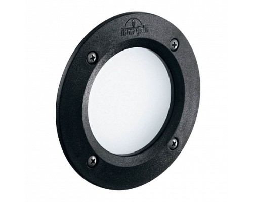 Встраиваемый светильник уличный LETI FI ROUND NERO Ideal Lux Встраиваемый светильник уличный LETI FI ROUND NERO Ideal Lux