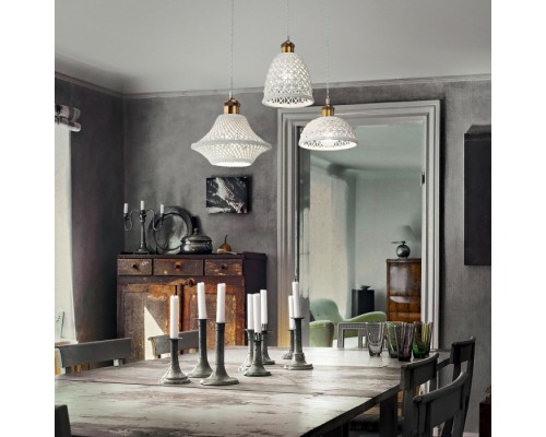 Подвесной светильник Lugano LUGANO SP1 D18 Ideal Lux Подвесной светильник Lugano LUGANO SP1 D18 Ideal Lux